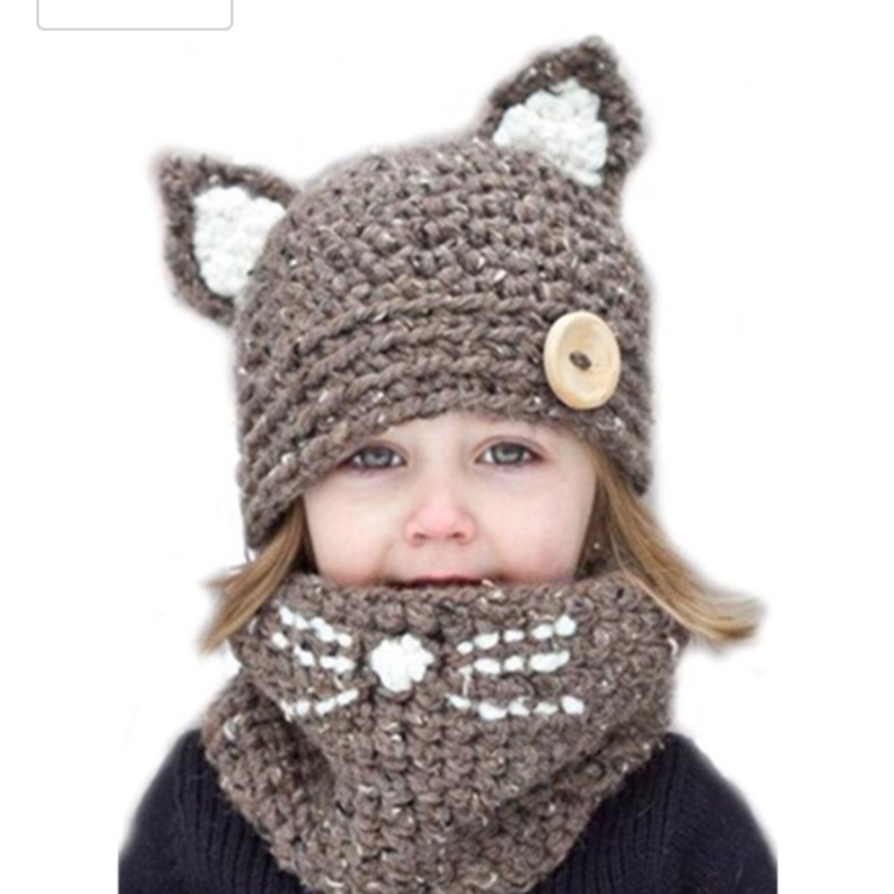 Hand Made Children Hat & Scarf